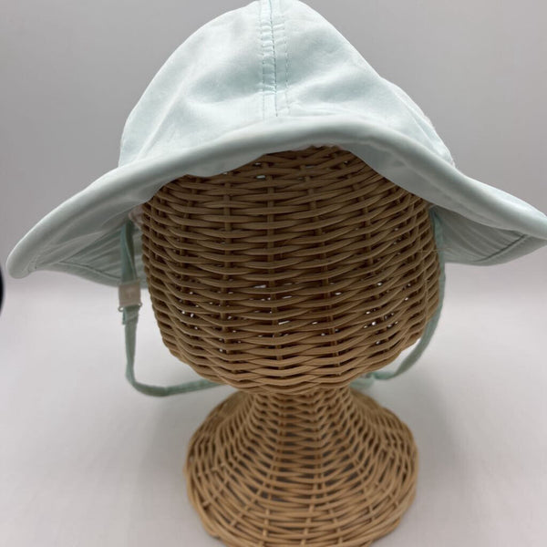 Size 0-6m: Swim Zip Blue Sun Hat