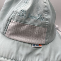 Size 0-6m: Swim Zip Blue Sun Hat