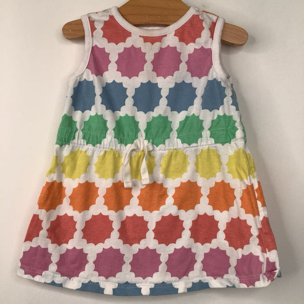 Size 12-18m: Primary Colorful Tank Short Romper