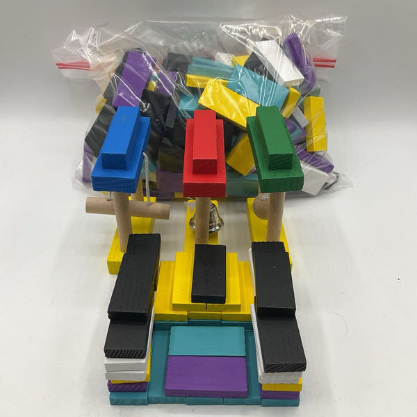 Gallon Bag Of Assorted Wooden Blocks
