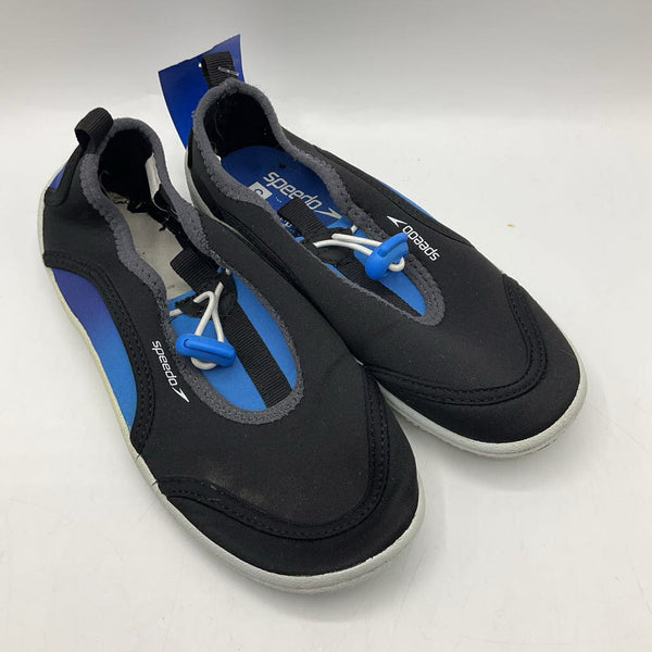 Size 11-12: Speedo Blue Black Toggle Water Shoes