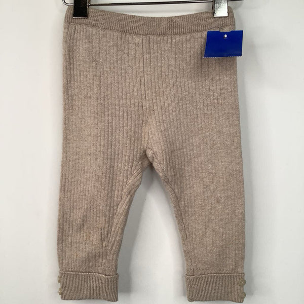 Size 6-9m: Zara Tan Cozy Leggings