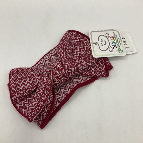Size OS: Not Your Grandma's Blanket Red White Baby Headband