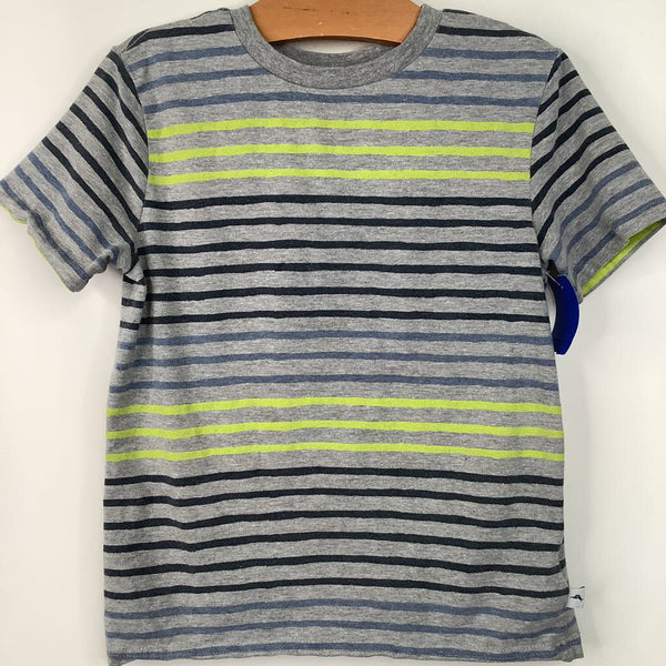 Size 5-6: Tommy Bahama Blue Grey Green Striped T-Shirt