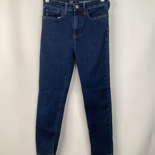 Size 10: Gap Dark Blue Skinny Jeans