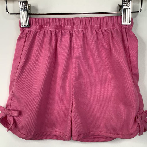 Size 18m: Shower Me With Love Pink Bow Tie Shorts