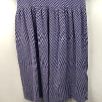 Size 14-16: Harper Canyon Blue White Dress