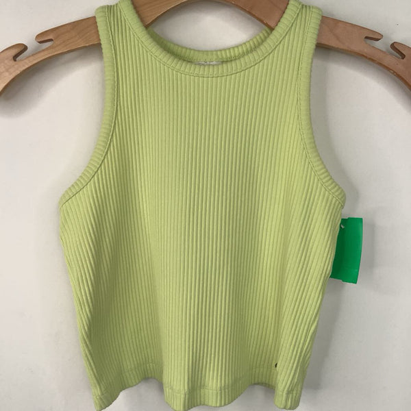 Size 9-10: Zara Green Textured Tank Top