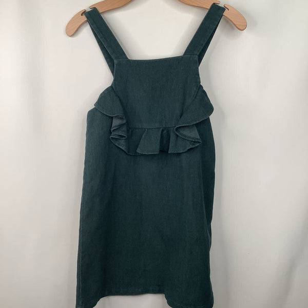Size 10: Join Life Green Tank Ruffled Dress