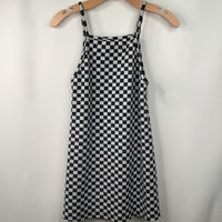 Size 11-12: Zara Black/White Checkered Tank Dress
