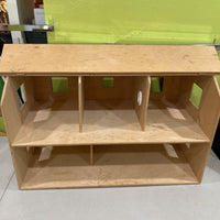 Childcraft Wooden Dollhouse W/Assorted Accessories