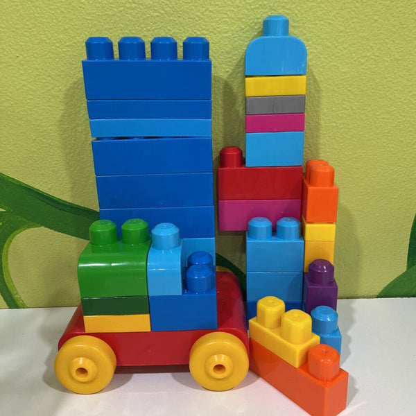 Big Bag Of Colorful Assorted Mega Blocks