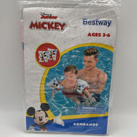 Bestway Mickey Blow Up Armbands-NEW