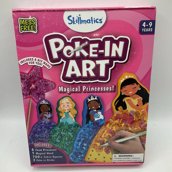 Skillmatics Poke-In Art: Magical Princesses -NEW