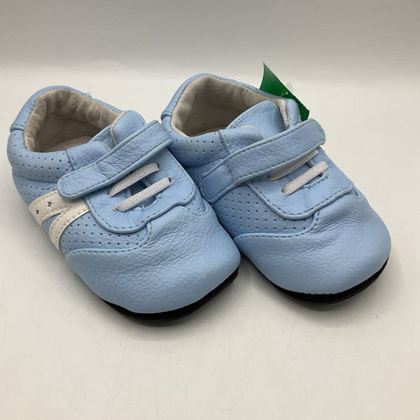 Size 3-4: Jack & Lily Blue Soft Soled Velcro Strap Shoes