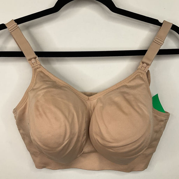 Size L: Tan Nursing Bra