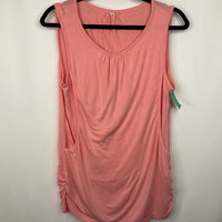 Size S: Pink Cap Sleeve Nursing Dress
