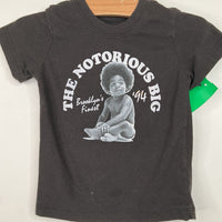 Size 18m: The Notorious BIG Black T-Shirt