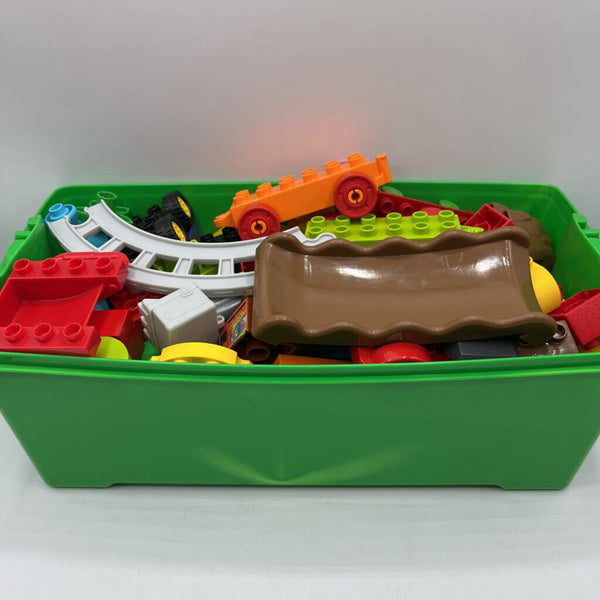 Lego Duplo All In One Box Of Fun w Train Set -AS IS