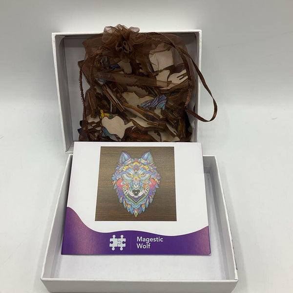 Mini Colorful Wolf Puzzle