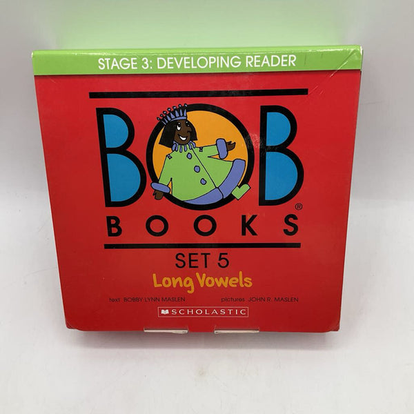 Bob Books Set 5 - Long Vowels (paperback)