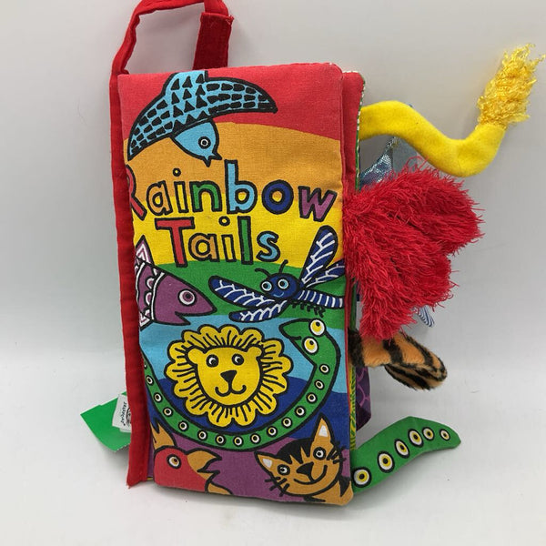 Rainbow Tails Soft Baby Book