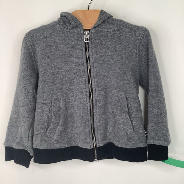 Size 12-18m: Splendid Grey Zip-Up Hoodie