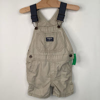 Size 18m: Osh Kosh B'Gosh Tan Shortalls