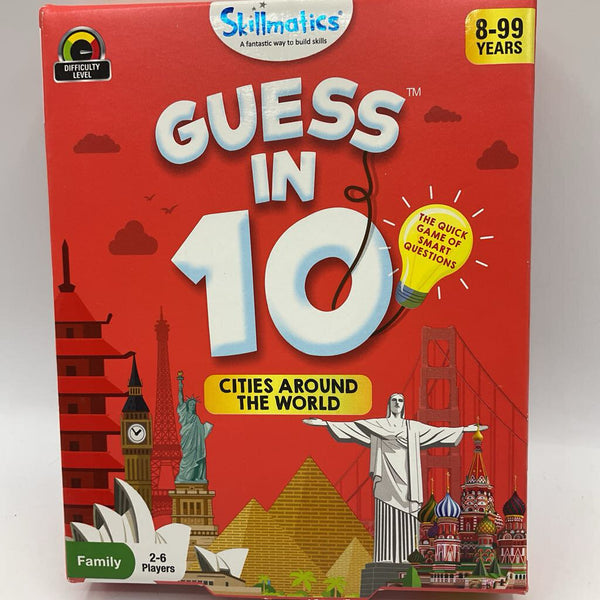 Skillmatics Guess in 10: Cities Around The World