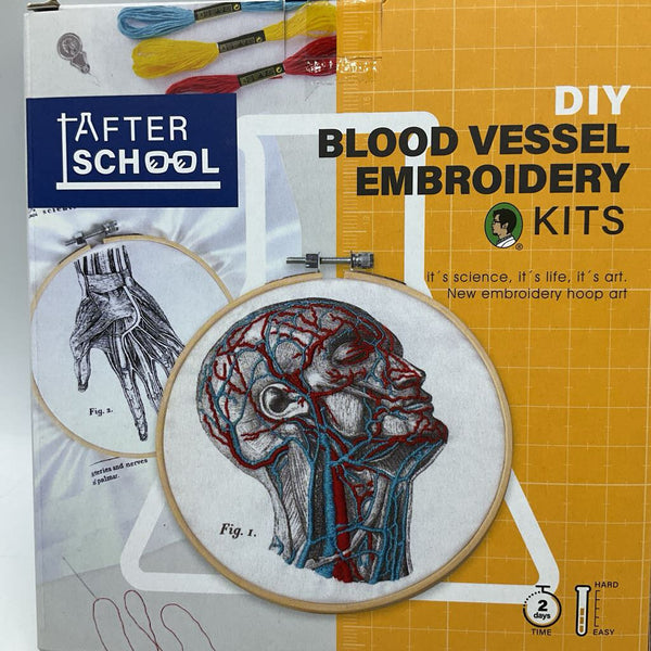 DIY Blood Vessel Embroidery Kits