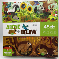 Crocodile Creek Above + Below 48pc Puzzle