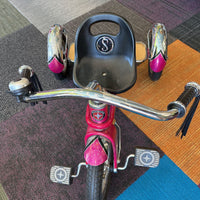 Schwinn Roadster Magenta Tricycle W/ Bell & Tassels (retails $130) REDUCED