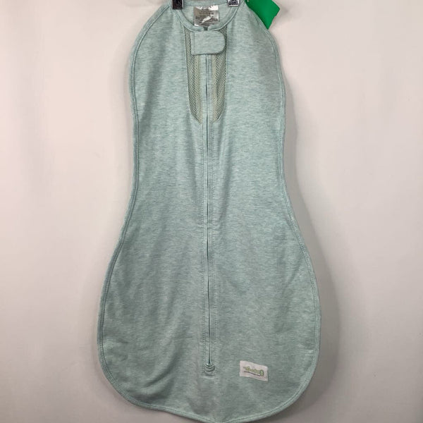 Size 3-6m: Woombie Blue Heathered Sleepsack