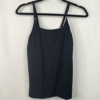 Size M: Storq Black Nursing Tank Top