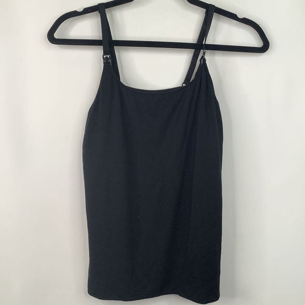 Size M: Storq Black Nursing Tank Top