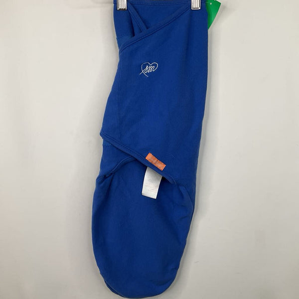 Size L: Swaddle Me Blue Swaddle