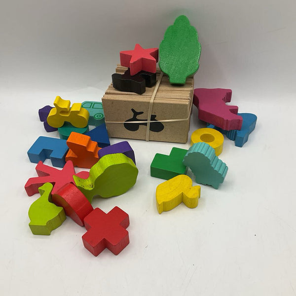 Feel and Find Wooden Matching Game