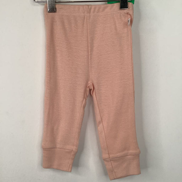 Size 3-6m: Burt's Bees Pink Pants NEW