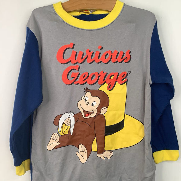 Size 6-7: Curious George 2pc PJs-NEW W/Tag