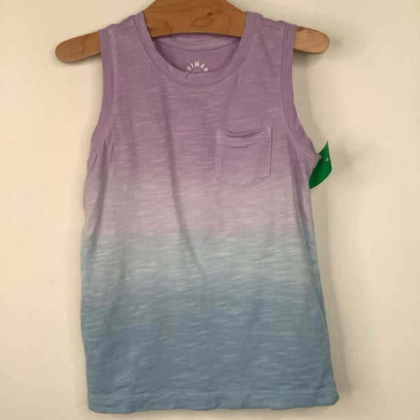 Size 4-5: Primary Purple/Blue Tank Top