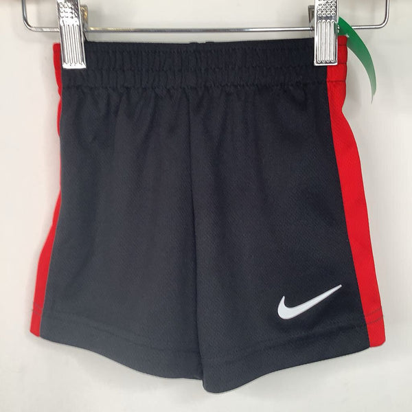 Size 2: Nike Black/Red Athletic Shorts