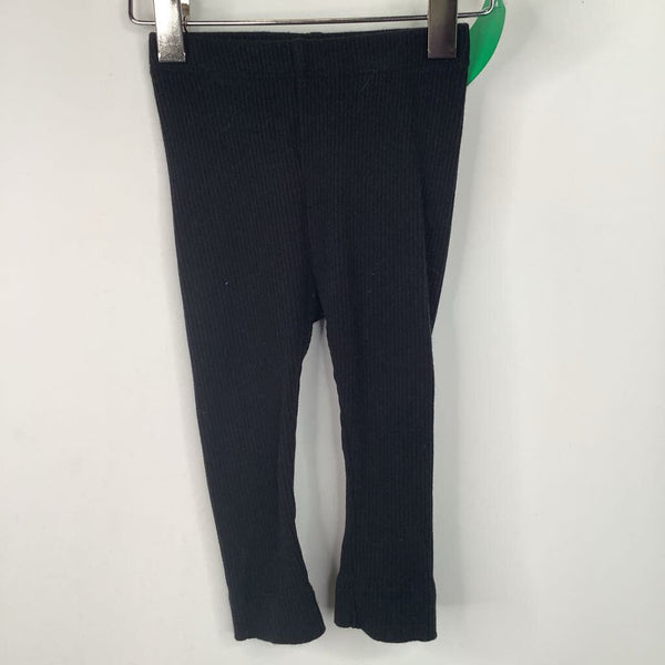 Size 6-12m: Old Navy Black Leggings