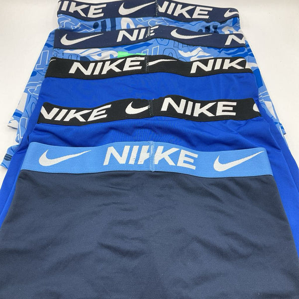 Size 9-11 (M): Nike Dri-Fit Blue Underwear 5 Pairs (Retails NEW $45)