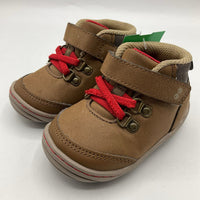 Size 3: Stride Rite Surprise Velcro Boots Shoes