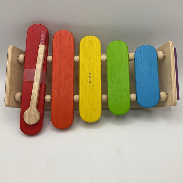 Plan Toys Wooden Rainbow Xylophone