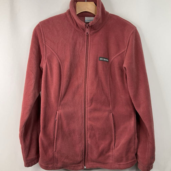 Size 16-18: Columbia Faded Red Fleece Coat