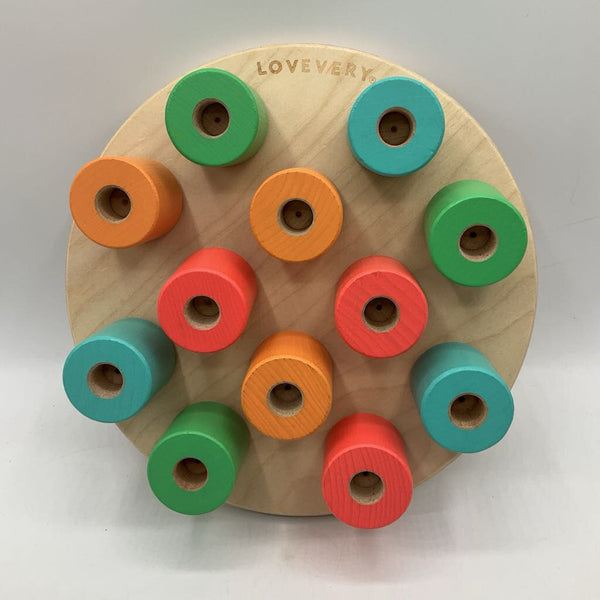 Lovevery Wooden Stacking Pegboard