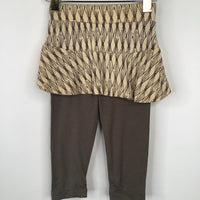 Size 12-18m: Kate Quinn Brown/Creme Skirt W/Leggings