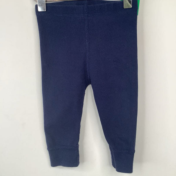 Size 12-18m (75): Hanna Andersson Blue Leggings