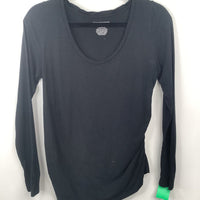 Size M: Liz Lange Black Long Sleeve Shirt